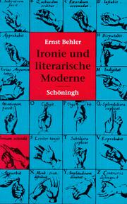 Cover of: Ironie und literarische Moderne