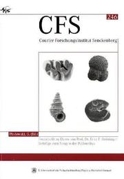 Cover of: Festschrift zu Ehren von Prof. Dr. Fritz F. Steininger by Gerhard Plodowski (Ed.).