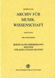 Cover of: Bernd Alois Zimmermans Requiem für einen jungen Dichter