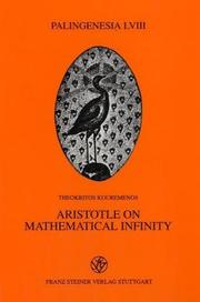 Cover of: Aristotle on mathematical infinity