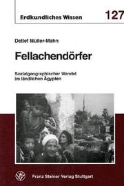 Fellachendörfer by Hans-Detlef Müller-Mahn