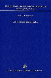 Cover of: Die Fibeln in der Slowakei