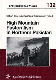 Cover of: High mountain pastoralism in northern Pakistan