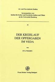 Cover of: Der Kreislauf der Opfergaben im Veda
