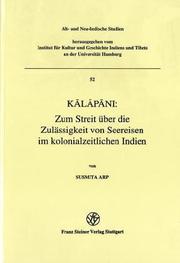 Cover of: Kālāpāni by Susmita Arp