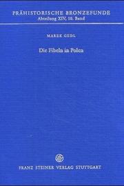 Cover of: Die Fibeln in Polen