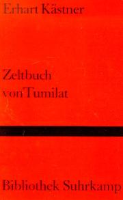 Cover of: Zeltbuch von Tumilat by Kästner, Erhart