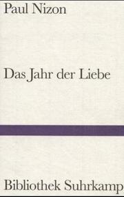 Cover of: Das Jahr der Liebe. Roman.