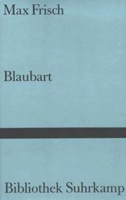 Cover of: Blaubart. by Max Frisch