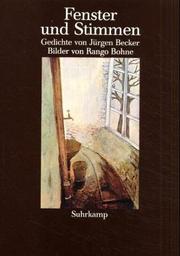 Cover of: Fenster und Stimmen: Gedichte