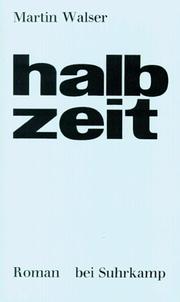 Cover of: Halbzeit by Martin Walser