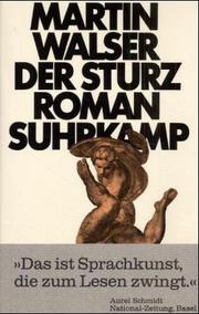 Cover of: Der Sturz; by Martin Walser