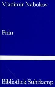 Cover of: Pnin. by Vladimir Nabokov