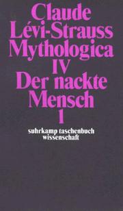 Cover of: Mythologica IV. Der nackte Mensch. 2 Bände.