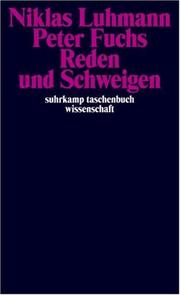 Cover of: Reden und Schweigen