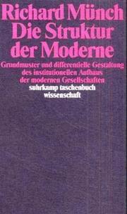 Cover of: Die Struktur der Moderne.