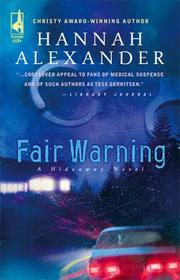 Cover of: Fair warning