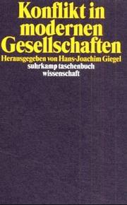 Cover of: Konflikt in modernen Gesellschaften