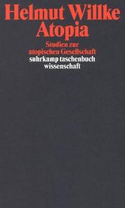 Cover of: Atopia: Studien zur atopischen Gesellschaft (Suhrkamp Taschenbuch Wissenschaft)