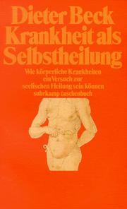 Cover of: Krankheit als Selbstheilung.