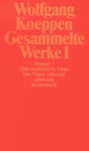 Cover of: Gesammelte Werke in sechs Bänden.