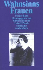 Cover of: WahnsinnsFrauen 2. by Sibylle Duda, Luise F. Pusch