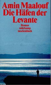 Cover of: Die Häfen der Levante.