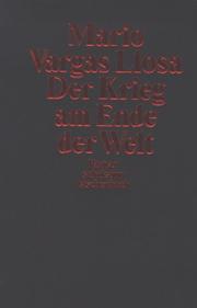 Cover of: Der Krieg am Ende der Welt by Mario Vargas Llosa