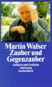 Cover of: Zauber und Gegenzauber. Aufsätze und Gedichte.