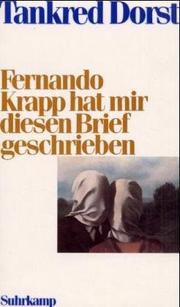 Cover of: Fernando Krapp hat mir diesen Brief geschrieben: ein Versuch über die Wahrheit