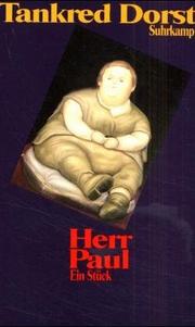 Cover of: Herr Paul: ein Stück