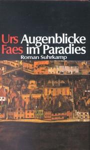 Cover of: Augenblicke im Paradies: Roman