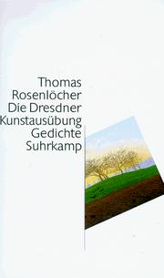 Cover of: Die Dresdner Kunstausübung: Gedichte
