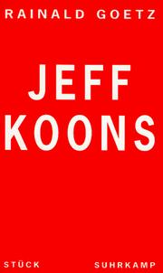 Jeff Koons by Rainald Goetz