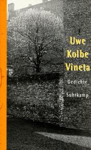 Cover of: Vineta by Uwe Kolbe