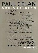 Cover of: Der Meridian: Endfassung, Entwurfe, Materialien (Werke. Tubinger Ausgabe / Paul Celan)