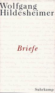 Cover of: Briefe by Wolfgang Hildesheimer