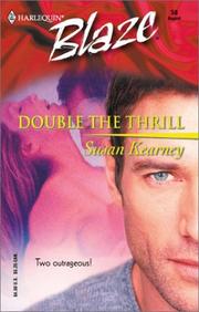 Cover of: Double The Thrill (Twins) by Susan Kearney