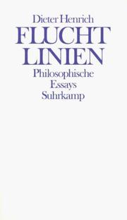 Cover of: Fluchtlinien: philosophische Essays