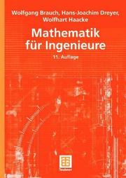 Cover of: Mathematik für Ingenieure