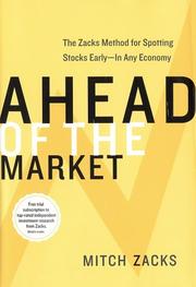 Cover of: Ahead of the Market by Mitch Zacks, Mitchel Zacks
