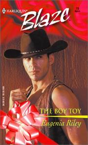 Cover of: The boy toy by Eugenia Riley