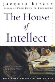 Cover of The house of intellect