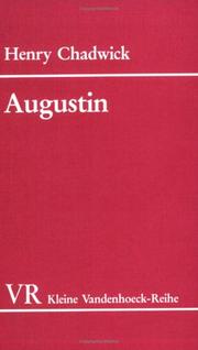 Cover of: Augustin. by Henry Chadwick