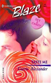 Cover of: Taste me