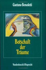 Cover of: Botschaft der Träume