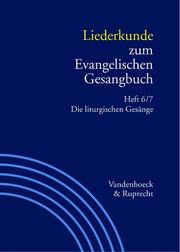 Cover of: Liederkunde zum Evangelischen Gesangbuch. (Bd. 3/6/7) by Gerhard Hahn, Jürgen. Henkys