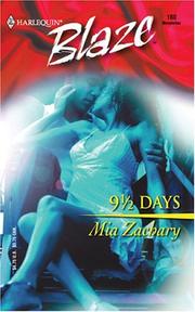 Cover of: 9 1/2 days by Mia Zachary