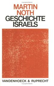 Cover of: Geschichte Israels. by Martin Noth