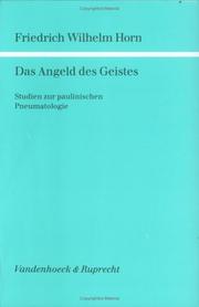 Cover of: Das Angeld des Geistes: Studien zur paulinischen Pneumatologie